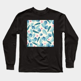 Hibiscus Flowers Long Sleeve T-Shirt